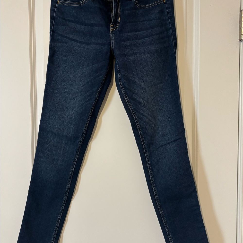 Hollister Dark Blue Super Skinny Jeans